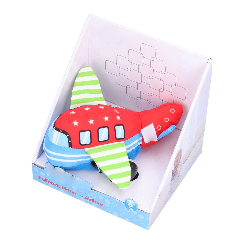 Plastic Airplane Toy Anti Falling Soft Educational Plane Toys for