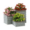 Lemax 84380 Caddington Village Accessory: Flower Bed Boxes (Set of