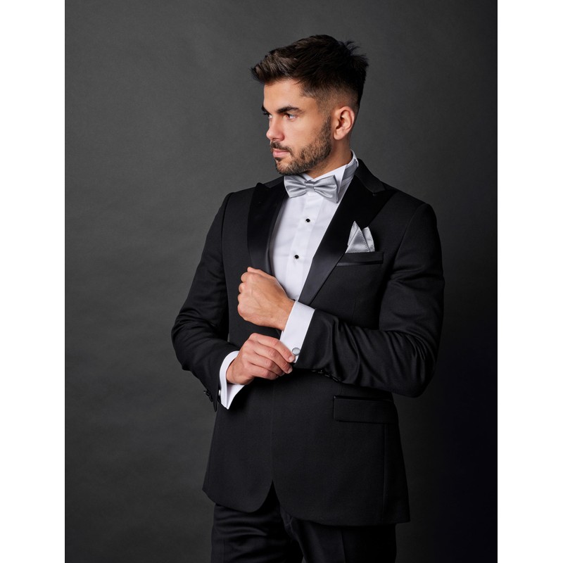 Ladeheid Set BHC Bow Tie with Pocket Square Set Including