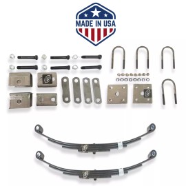 SOUTHWEST WHEEL USA Made 3,500 lbs. Trailer Axle Suspension Kit (Leaf Springs, Hanger & U-Bolt)