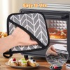 6 Pieces Kitchen Pot Holders, 18 x 18 cm Oven
