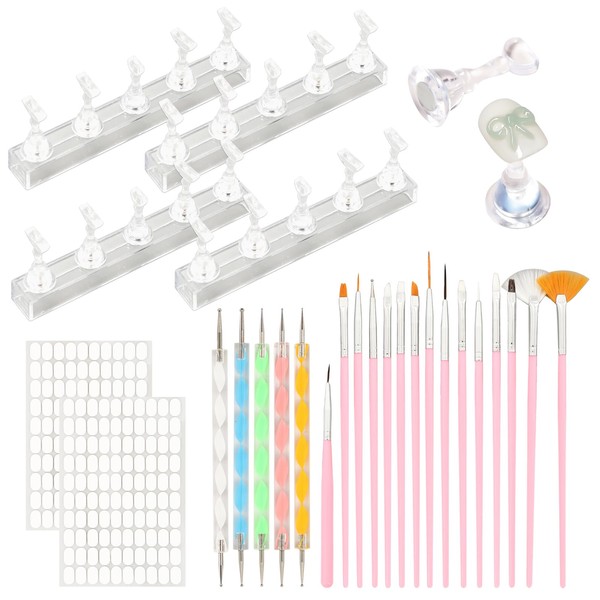 Nail Stand for Press Ons, 4 Sets Press on Stand,