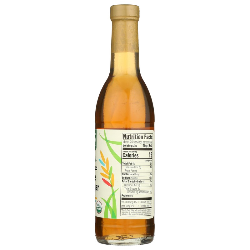 365 Everyday Value Organic Rice Vinegar, Seasoned, 12.7 oz, 12.7