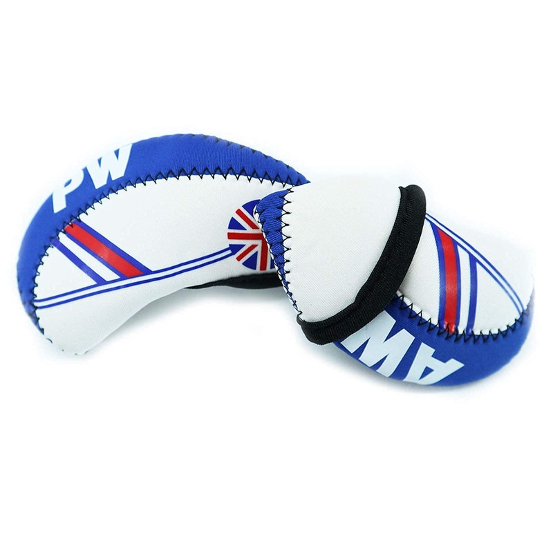 Golf Iron Head Covers with Number Printed Value 10 Pcs/Set,