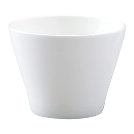 Narumi 50481-2678 Styles Bowl, White, Diameter 3.3 in (8.5 cm), 4.7 fl oz. (140 cc), Free Cup, Microwave Safe, Dishwasher Safe