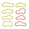 Tescoma 630927 Delicia Kids Cookie Cutter 8-Piece 7.5 x 4