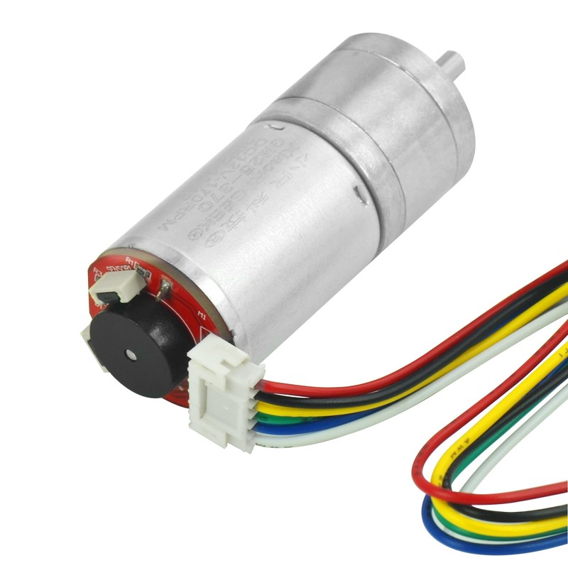 XiaoR GEEK 2Pcs Gear Motor with Encoder DC 12V 100RPM