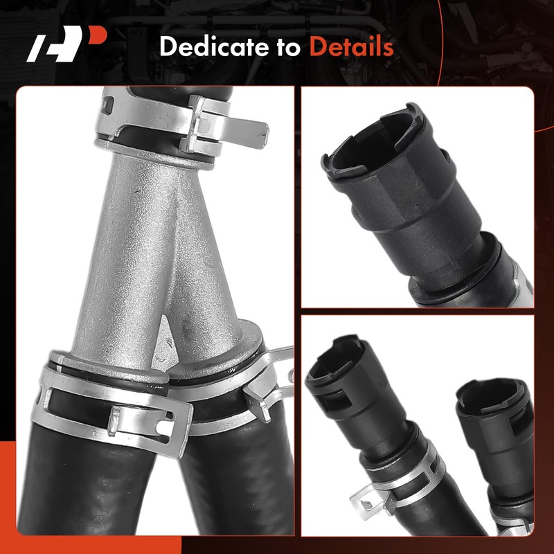A-Premium Outlet HVAC Heater Hose Pipe Line Assembly Compatible with