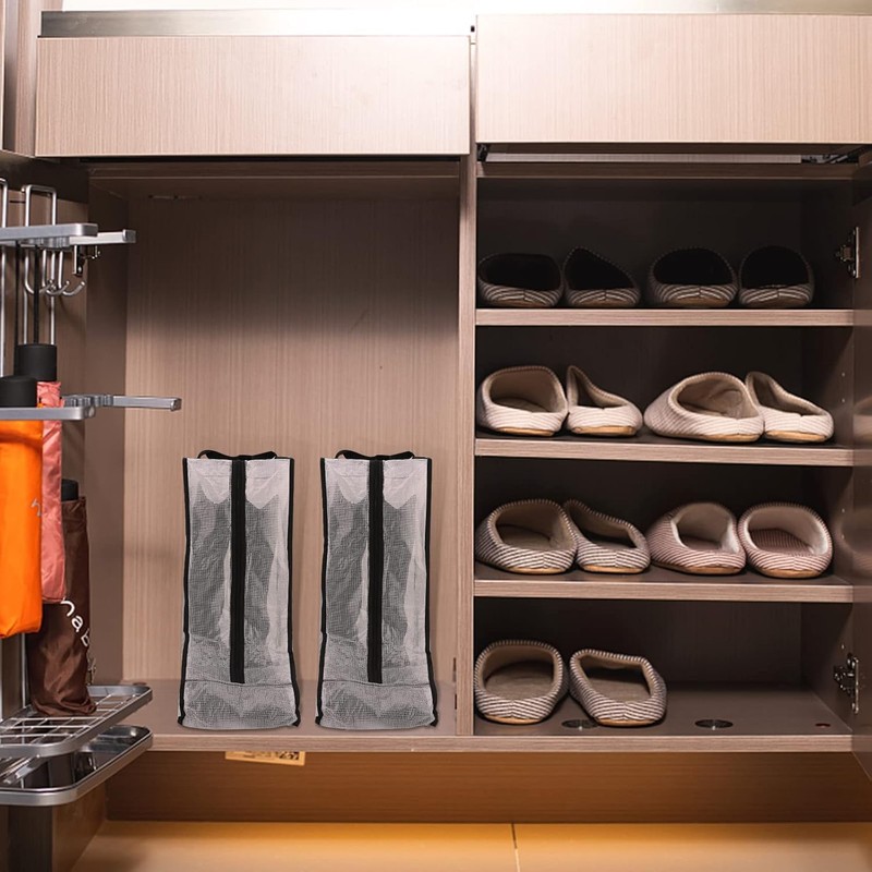 Dust-proof Tall Boot Carry Bag Boot Organizer Protector Bag, 2Pairs