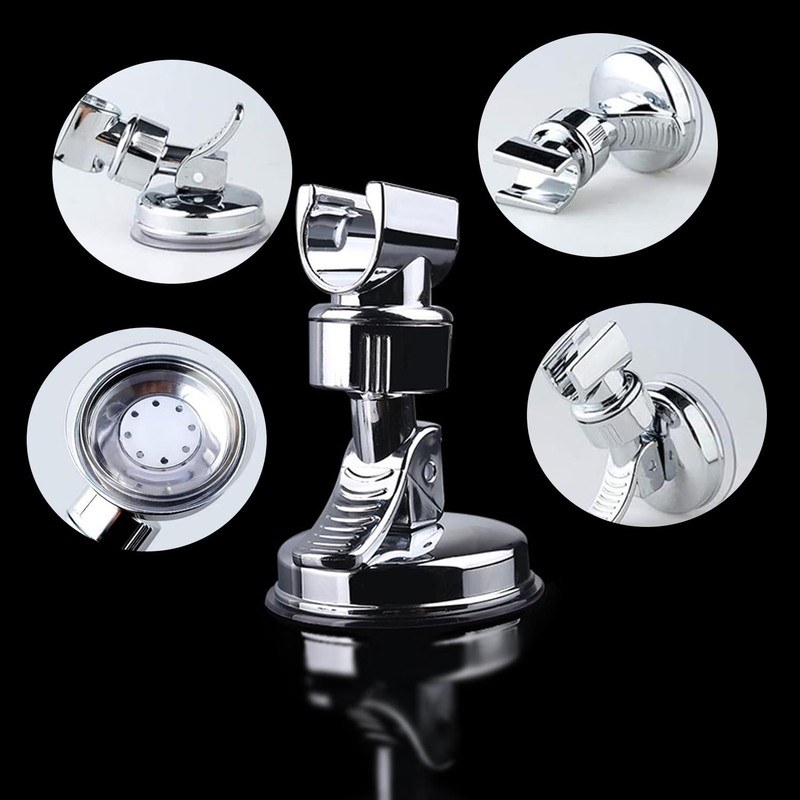 Norhogo Suction Cup Adjustable Removable Shower Wall Mounted Bracket, hower