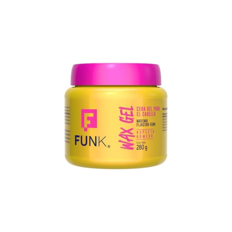 Funk, Cera Gel para cabello Moldea y estiliza, 280 g