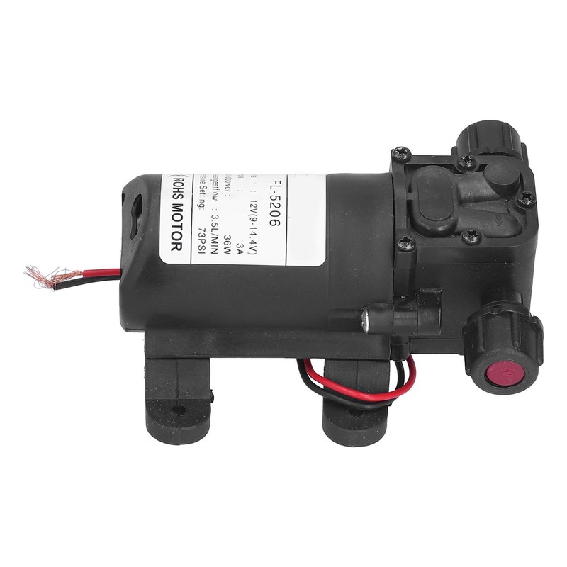 12V 36W Diaphragm Pump Double Thread Mini High Pressure DC
