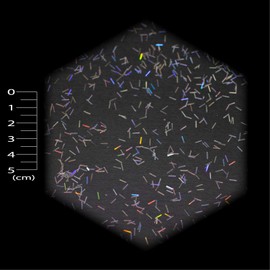 DIY MASTER Hologram Glitter Flake Long 0.3mm x 4.7mm (Large) 8.8 oz (250 g)