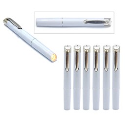 AAProTools Reusable Penlights for Medic or Personal Use, White, 6 Count