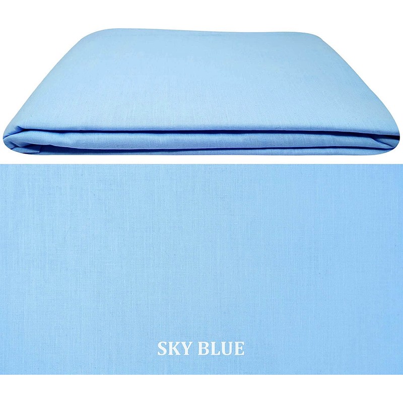 NIYS Luxury Bedding Percale Polycotton Extra Deep Frilled Valance Fitted