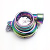 Metal Turbocharging Keychains LED Light Sound Colorful Zinc Alloy Turbine