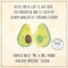 Mr. & Mrs. Panda Charm Avocado Couple, Premium faux leather