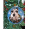 SCHNAUZER ~ CHRISTMAS BALL ORNAMENT #104