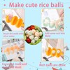8-Piece Onigiri Mold,DIY Sushi Molds,Rice Ball Mould Shaker Sushi Maker