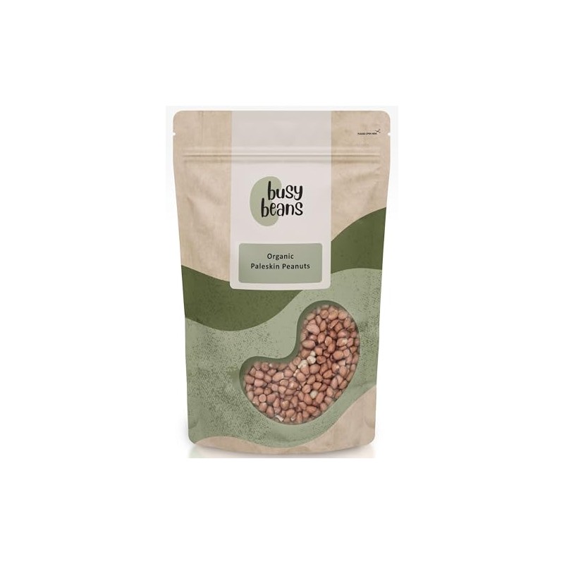 Organic Paleskin Peanuts - Certified Organic - by Busy Beans