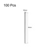 sourcing map Dowel Pin 304 Stainless Steel Pin Support Silver