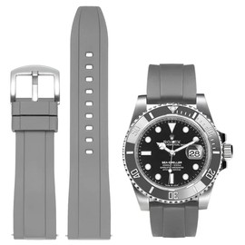 Niziruoup Watch Bands Quick Release Fluororubber 19mm 20mm 21mm 22mm Universal Soft Durable Original FKM Rubber Watch Strap Bracelet Replacement Bands for Men Women