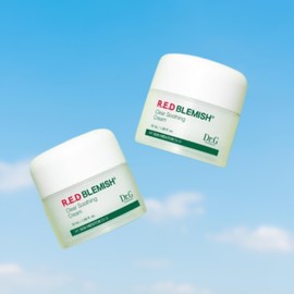 Dr.G Red Blemish Clear Soothing Cream 50ml X 2 Cica Soothing Moisture 100-hour Lasting Low-irritation / 수분크림 닥터지 레드 블레미쉬 클리어 수딩 크림 50ml X 2개 시카 진정 촉촉 100시간 지속 저자극