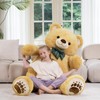 Karister 6ft Giant Teddy Bear Stuffed Animal, 72" Life Size