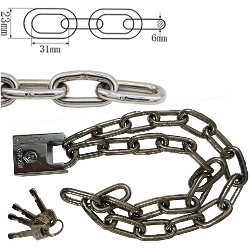 WANLIAN Bike Lock Chain,motorcyc