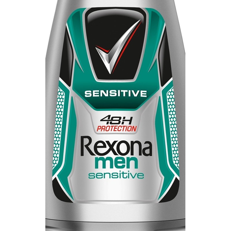 Rexona Men's Sensitive Roll-On Pack of 3 x 50 ml
