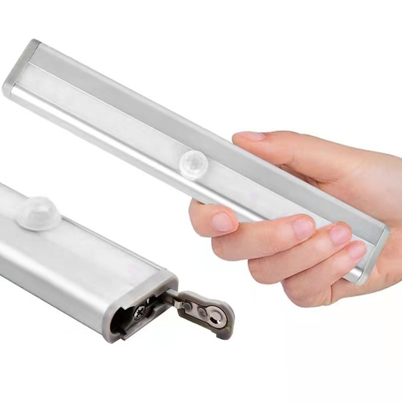 Motion Sensor Light LED Under Cabinet Closet Lighting USB Rechargeable