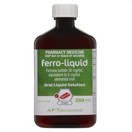 Ferro Liquid 250mL (Limit ONE per Order)