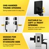 Kolet Front Door Lock Set, Front Door Handle and Deadbolt