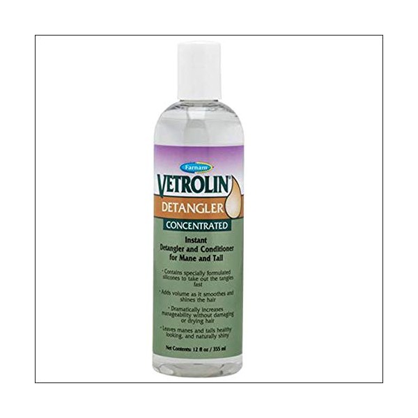 Central Life Science Vetrolin Detangler 12 Oz