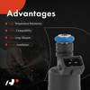 A-Premium 3 Holes Set of 6 Fuel Injectors Compatible with