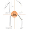 Lichamp Dimmable LED Desk Lamp with USB Charging Port, Touch