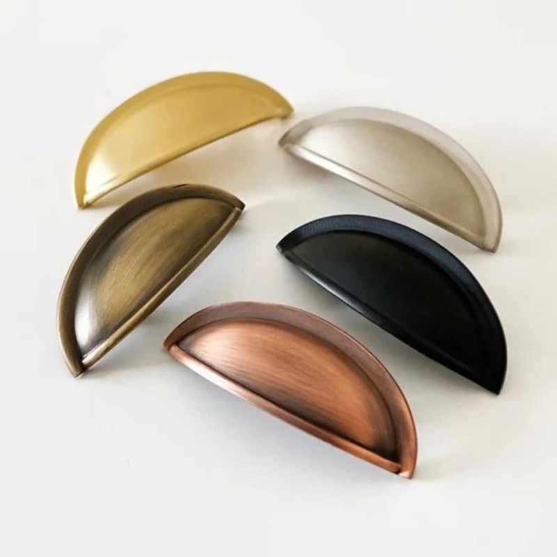 Madelyn Carter Lucy 3" Cup Solid Brass Drawer Pull -