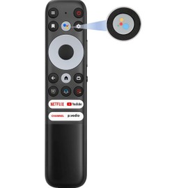 Universal Remote for TCL Google TV, Voice Remote Compatible with All TCL LED QLED 4K UHD Smart TVs