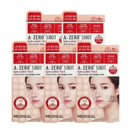 Medihill 메디힐 에이제로샷 트러블 드레싱 스팟 패치 80회용 X5개 Mediheal Azeroshot Trouble Dressing Spot Patch 80EA x 5 [80-Count Spot Patch X5 Free]