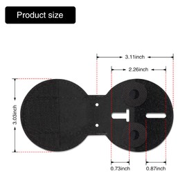 Sheriff Badge Holder,Universal Police Badge Holder Belt Clip,Law Enforcement Badge Holder, Fixed Metal Clip and Chain Included - Circle