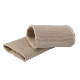 OCTHIRLZ Finished Edge Ribbing Cuff Fabric for Sewing, Stretch Cotton Knit Rib Cuffs Replacement for Jacket Sweater Coat Sleeves (1 Pair, Khaki)