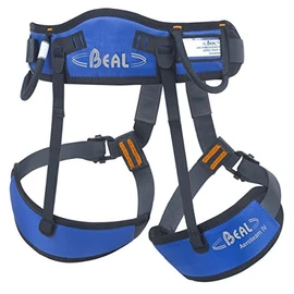 Beal Aero Team IV Unisex Adult Climbing Harness, Blue