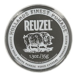 Reuzel Cera modeladora - fórmula concentrada para hombre con agarre natural y orgánico - Vegana producto espeso y definido fácil de aplicar y remover 