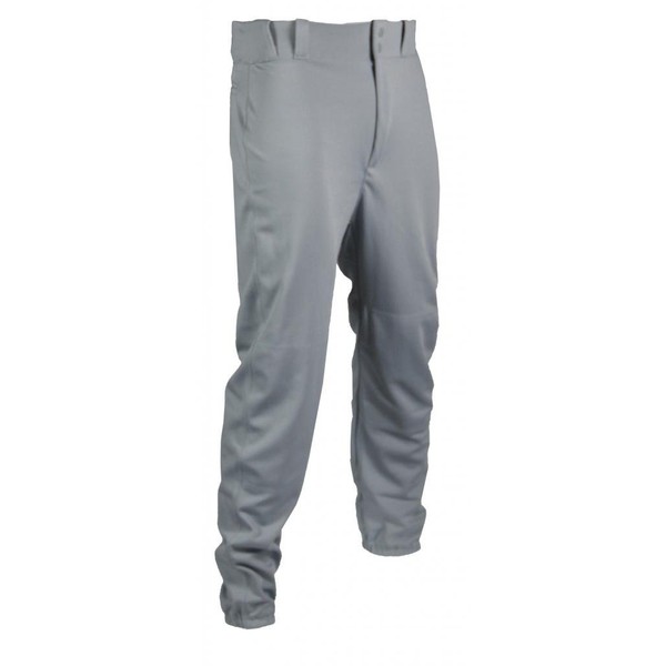 TAG Adult Baseball Pant with Belt Loops Small (Grey) Waist (27 in-29 in)