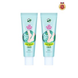 On the Body Cotton Foot Heel Smooth Foot Cream 55ML x 2 / 온더바디 코튼풋 발꿈치 매끈하자 풋크림 55ML x 2개
