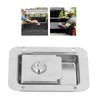 Travel Trailer Lock Stainless Steel Flush Mount Paddle Type Toolbox