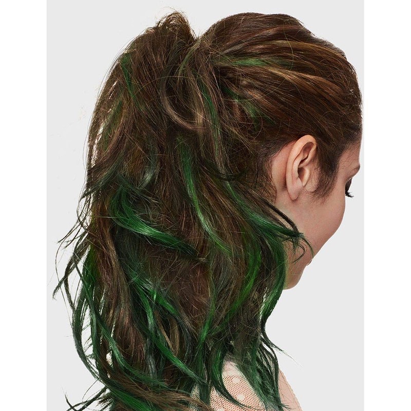 L'OREAL Coloration Temporary Hair Makeup #greenhair