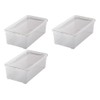 3 x Storage Boxes "Clear Box" with 5 Litres, 33.0