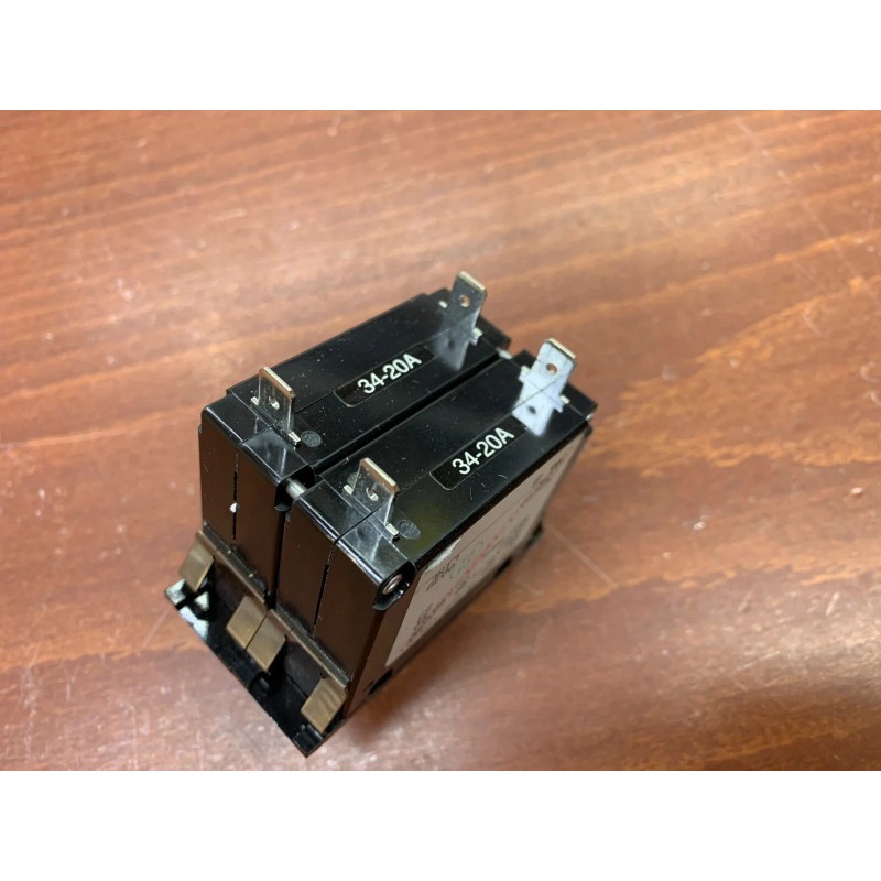 Carling Technologies Circuit Breaker 80V 20A 277V BA2-B0-34-620-