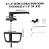 5-Key L-Handle Shed Lock Kit - Durable Anti-Corrosion Metal Hardware